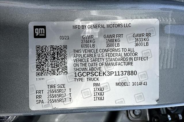 used 2023 Chevrolet Colorado car, priced at $32,631