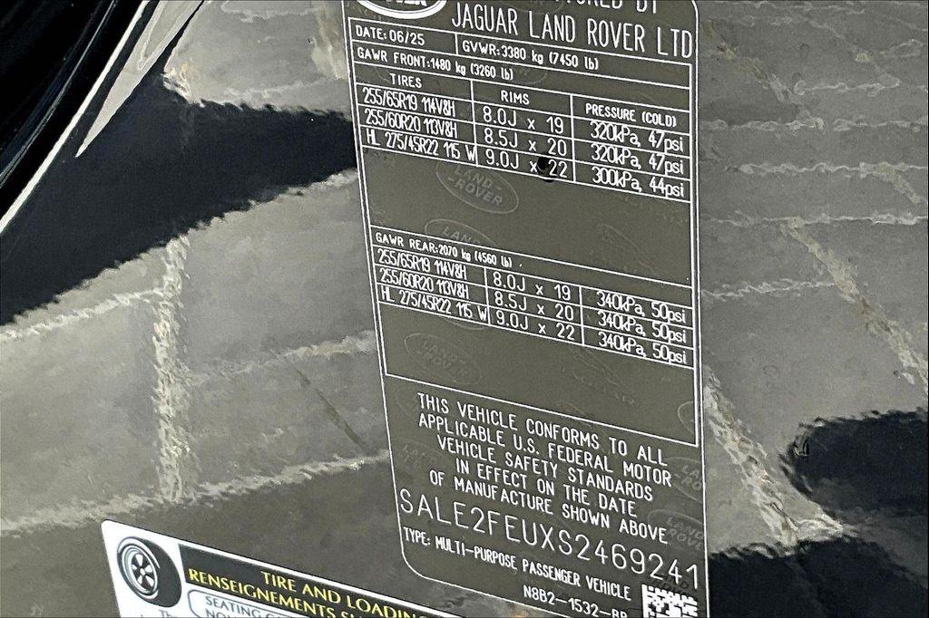 new 2025 Land Rover Defender car, priced at $97,613