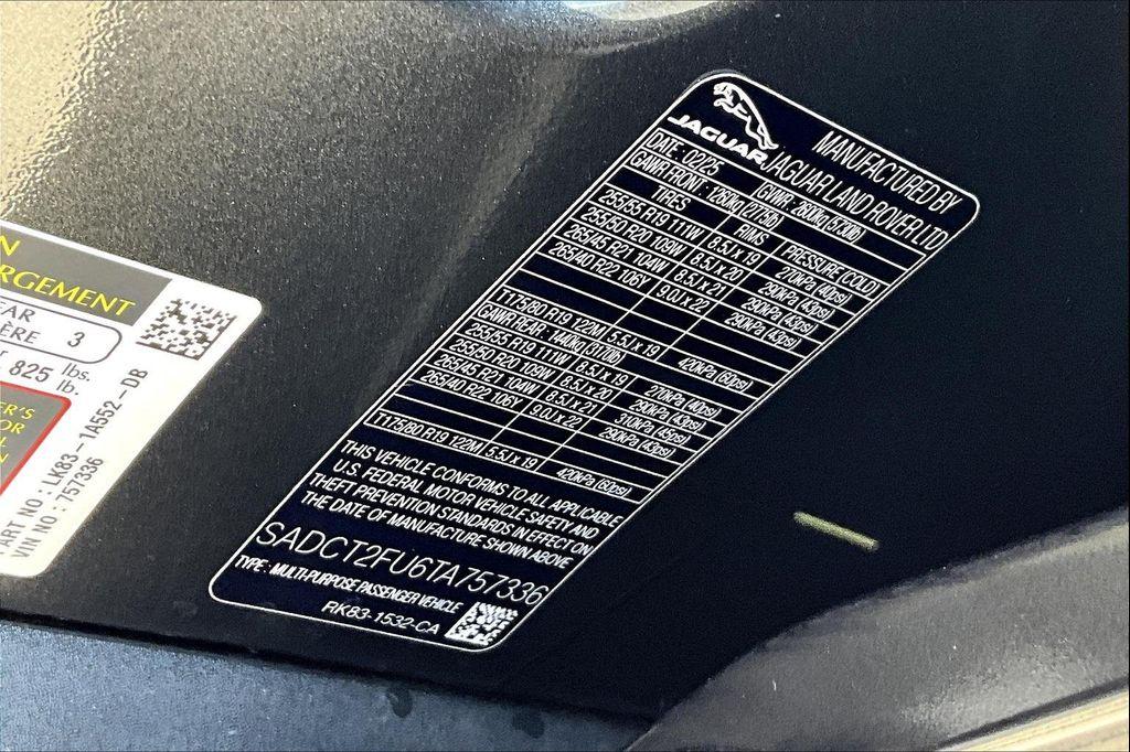 new 2026 Jaguar F-PACE car, priced at $74,803