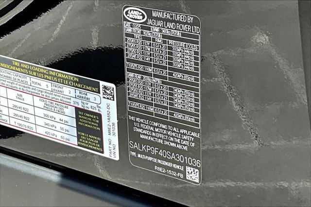 new 2025 Land Rover Range Rover car, priced at $131,450