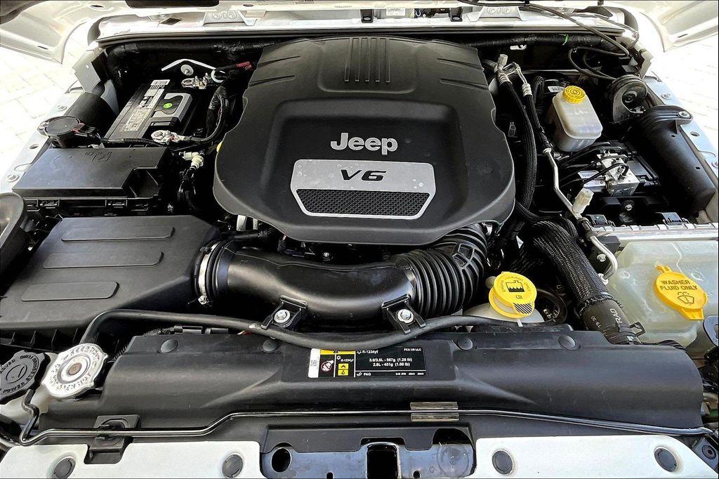 used 2017 Jeep Wrangler Unlimited car, priced at $19,841
