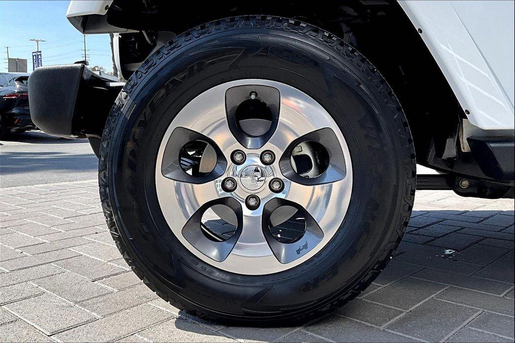 used 2017 Jeep Wrangler Unlimited car, priced at $19,841