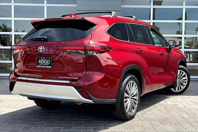 used 2020 Toyota Highlander car, priced at $36,663