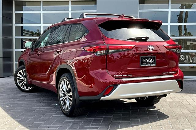 used 2020 Toyota Highlander car, priced at $36,663