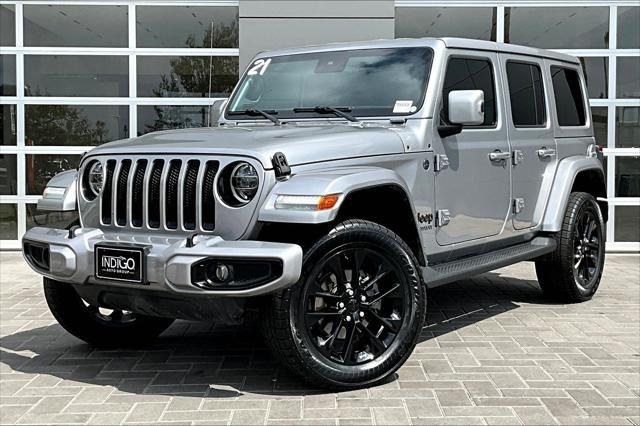 used 2021 Jeep Wrangler Unlimited car, priced at $38,133