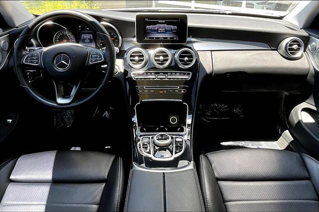 used 2017 Mercedes-Benz C-Class car, priced at $17,443
