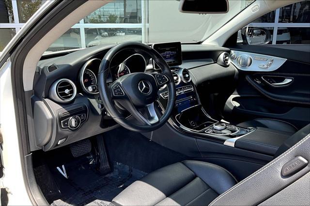 used 2017 Mercedes-Benz C-Class car, priced at $17,443