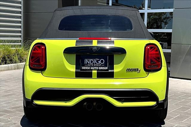 used 2022 MINI Convertible car, priced at $25,991