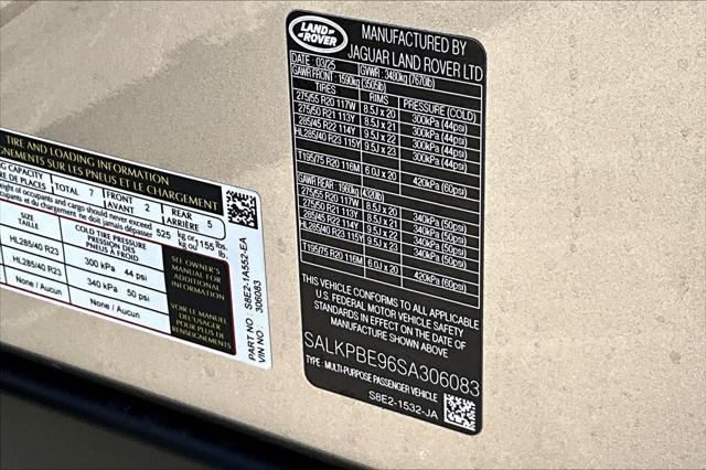 new 2025 Land Rover Range Rover car, priced at $156,880
