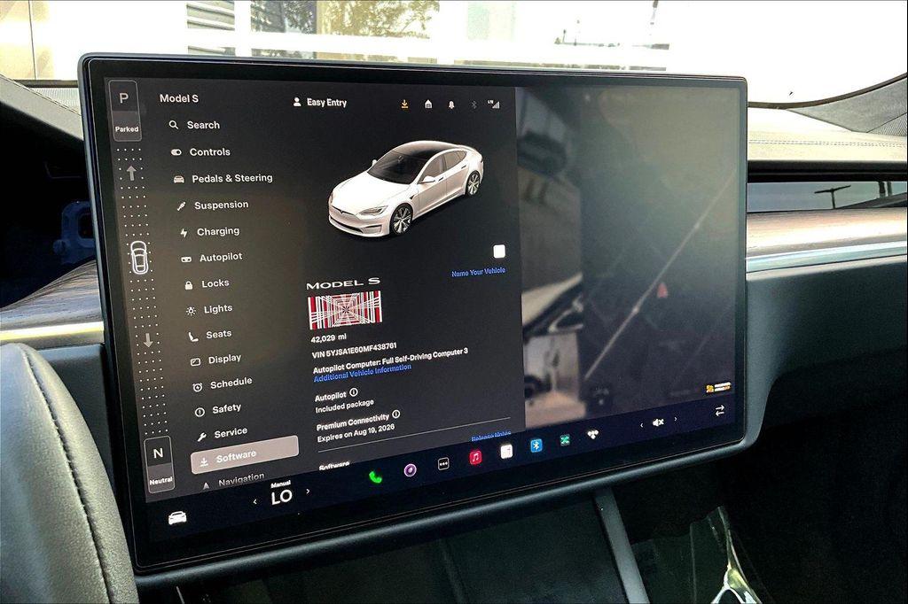 used 2021 Tesla Model S car, priced at $54,992