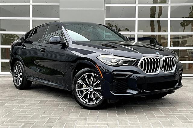 used 2022 BMW X6 car, priced at $54,633