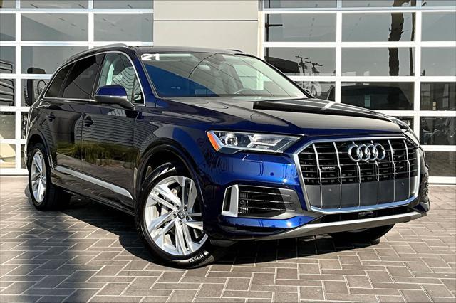 used 2021 Audi Q7 car, priced at $32,189