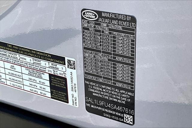 new 2025 Land Rover Range Rover Sport car, priced at $105,595