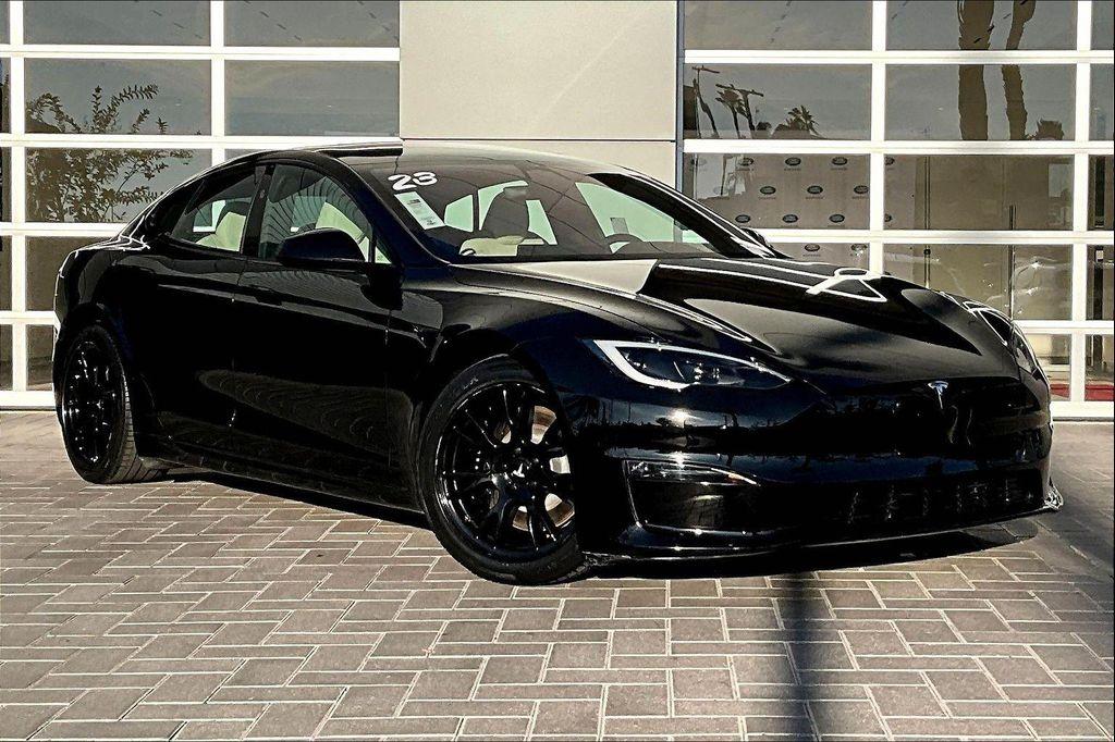 used 2023 Tesla Model S car, priced at $54,951