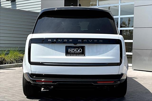 new 2025 Land Rover Range Rover car, priced at $153,900