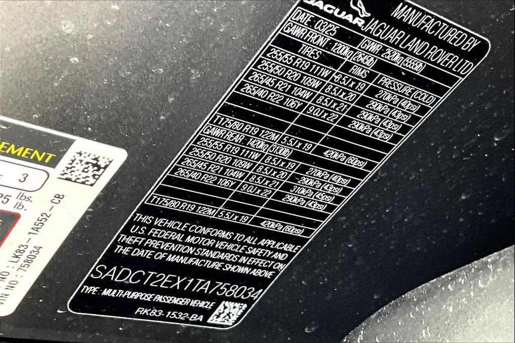 new 2026 Jaguar F-PACE car, priced at $65,563