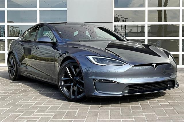 used 2023 Tesla Model S car, priced at $62,483