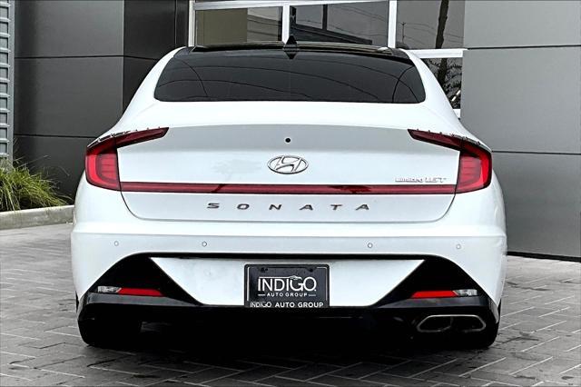 used 2021 Hyundai Sonata car, priced at $22,538