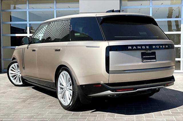 new 2025 Land Rover Range Rover car, priced at $193,620