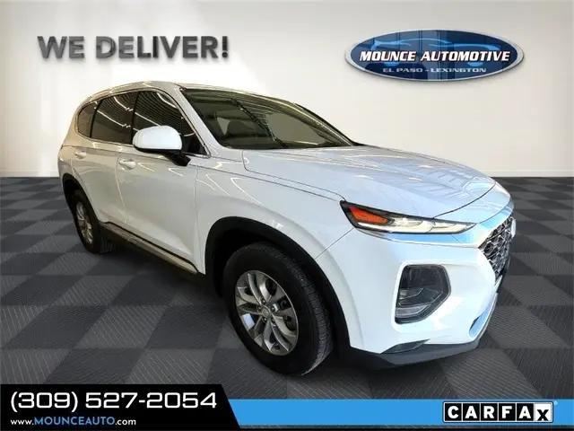 used 2019 Hyundai Santa Fe car, priced at $15,495