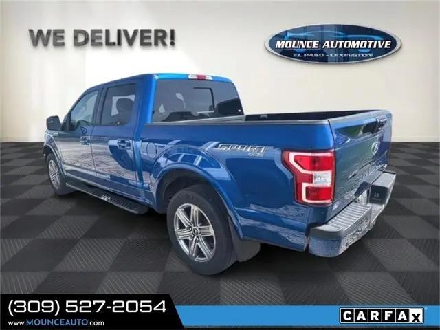 used 2018 Ford F-150 car, priced at $23,689