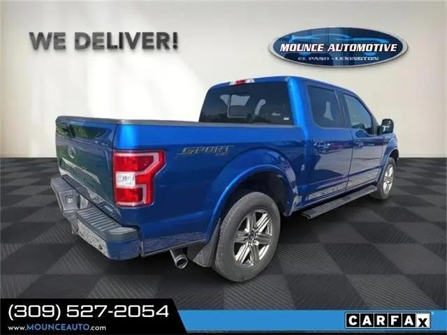 used 2018 Ford F-150 car, priced at $23,689