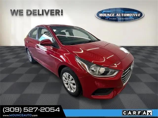 used 2020 Hyundai Accent car, priced at $9,794