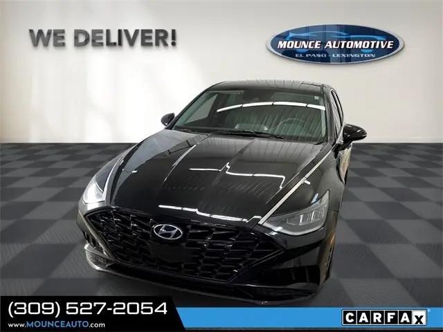 used 2021 Hyundai Sonata car, priced at $16,851