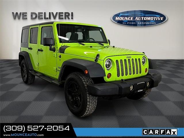 used 2013 Jeep Wrangler Unlimited car, priced at $14,961