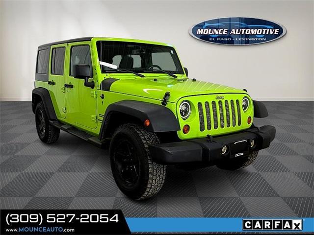 used 2013 Jeep Wrangler Unlimited car, priced at $15,471