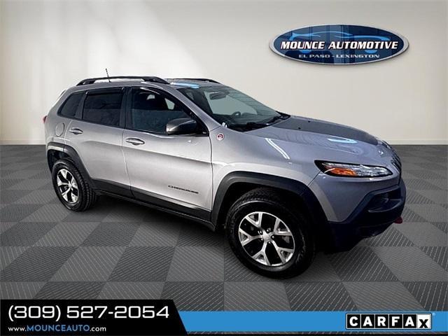 used 2018 Jeep Cherokee car, priced at $15,052