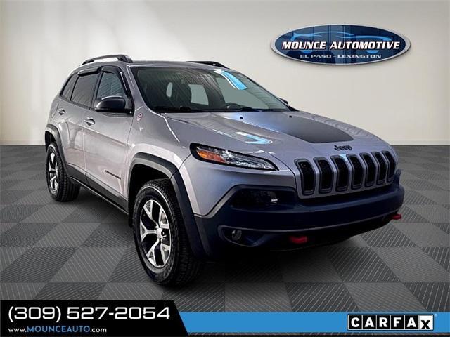 used 2018 Jeep Cherokee car, priced at $15,052