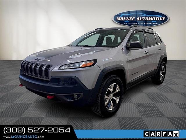 used 2018 Jeep Cherokee car, priced at $15,052