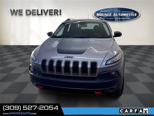 used 2018 Jeep Cherokee car, priced at $14,299