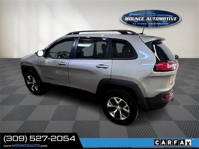 used 2018 Jeep Cherokee car, priced at $15,052