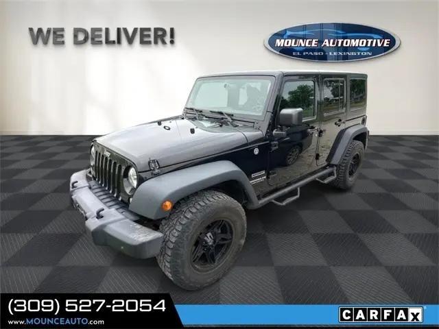 used 2017 Jeep Wrangler Unlimited car, priced at $23,996