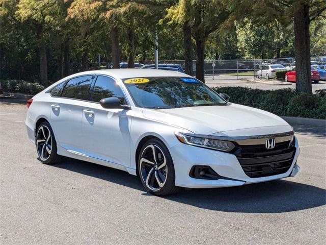 used 2021 Honda Accord car, priced at $26,990