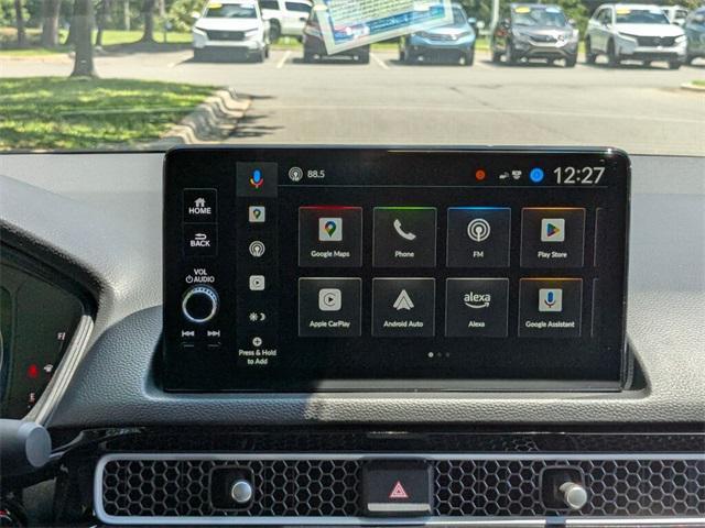 new 2025 Honda Civic Hybrid car, priced at $33,100