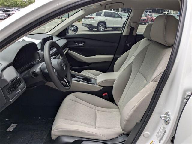 new 2025 Honda Accord car, priced at $29,990