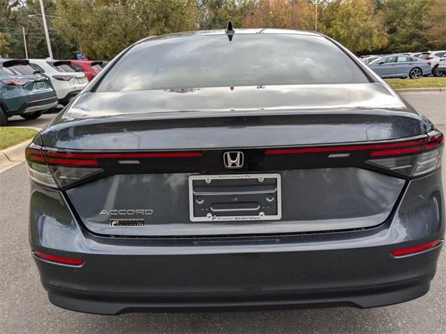 new 2025 Honda Accord car, priced at $31,710