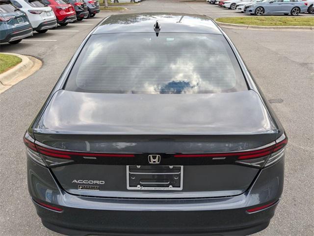 new 2025 Honda Accord car, priced at $31,710