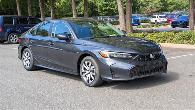 new 2026 Honda Civic car, priced at $25,745