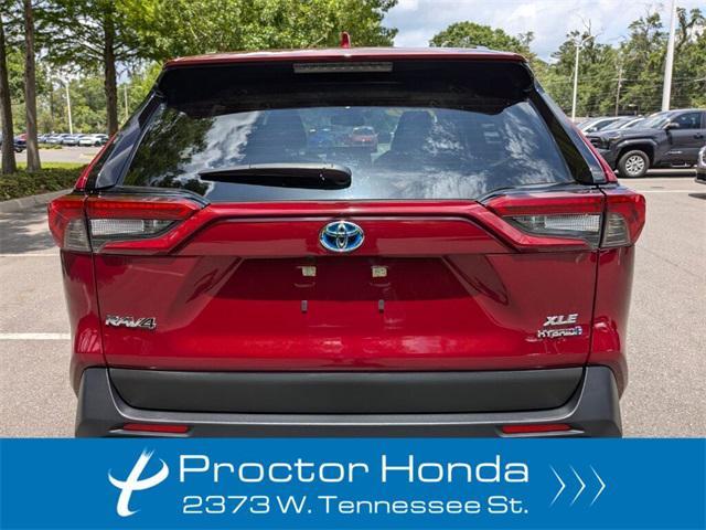 used 2022 Toyota RAV4 Hybrid car, priced at $34,990