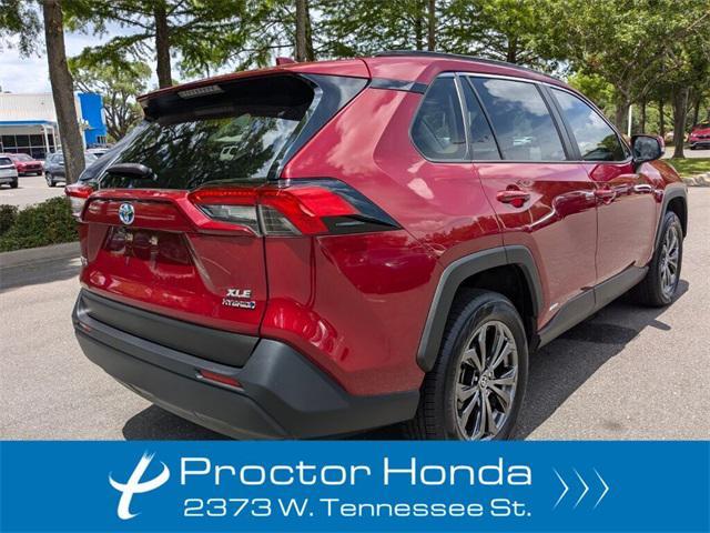 used 2022 Toyota RAV4 Hybrid car, priced at $34,990