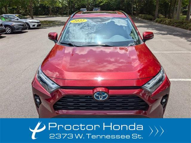 used 2022 Toyota RAV4 Hybrid car, priced at $34,990
