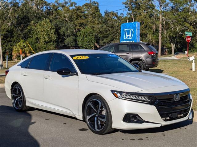 used 2022 Honda Accord car, priced at $28,990