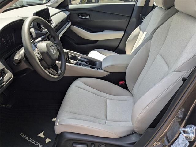 new 2025 Honda Accord car, priced at $31,710