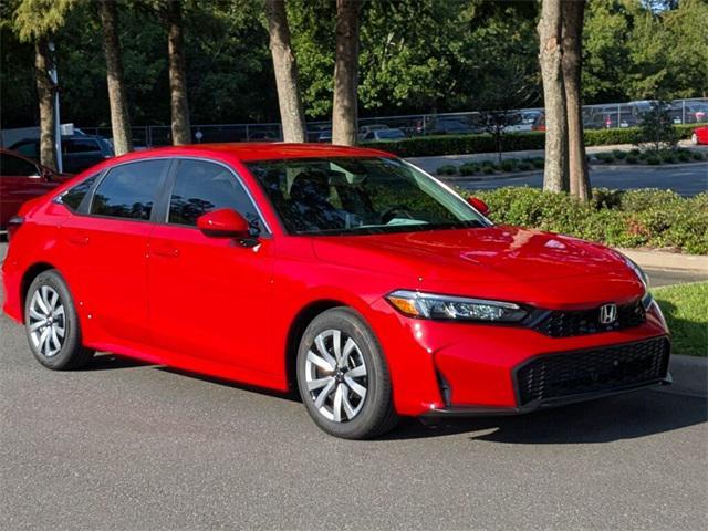 new 2026 Honda Civic car, priced at $25,790