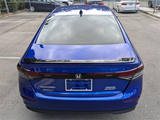 new 2024 Honda Accord Hybrid car, priced at $34,445