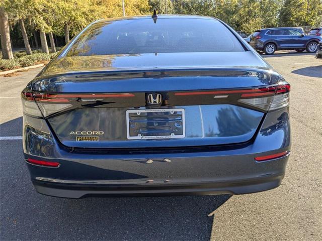 new 2025 Honda Accord car, priced at $31,710